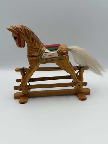 Statuina cavallo dondolo - cavallo, a
