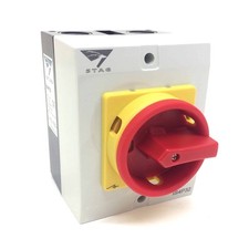 Interruttore isolatore chiuso