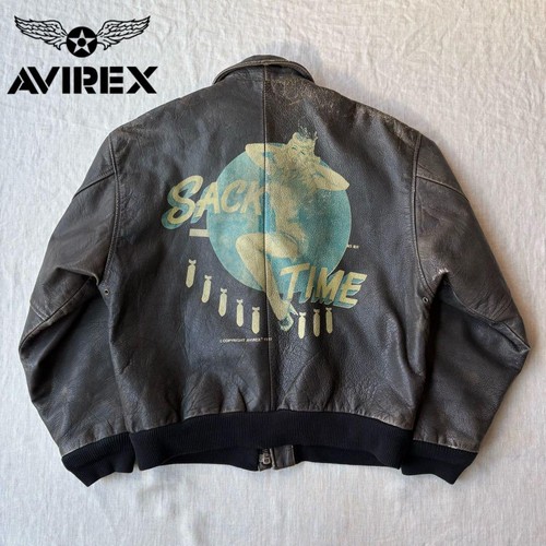 Avirex giacca pelle - a-2,
