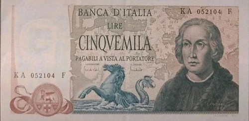 Rara banconota 000 - 5.000, lire