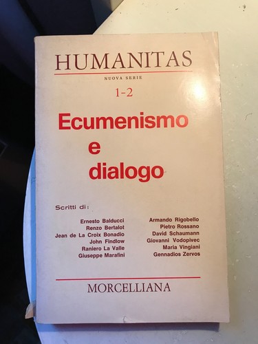 Humanitas ecumenismo e - humanitas,