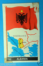figurines stickers picture cards figurine bandiere del mondo 7 albania folgore v