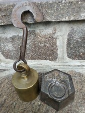 Pesi ottone e ferro da 2 kg
