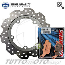 Disco freno posteriore + pastiglie Braking HONDA Integra 750 / DCT Abs 2014-2020