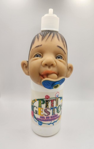 Testa bambino gomma con - in,