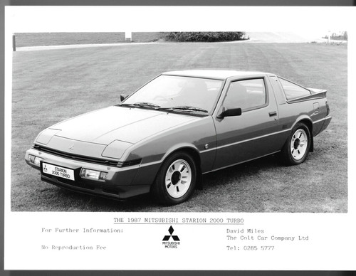 Mitsubishi starion 2000 turbo - mitsubishi,