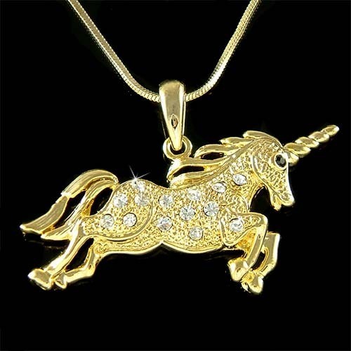Placcato oro unicorno - unicorno, in