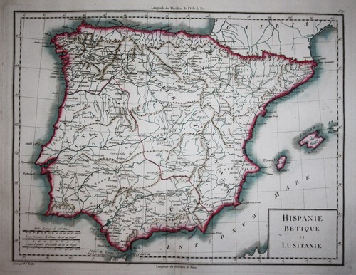 Spagna carta mappa - spagna,
