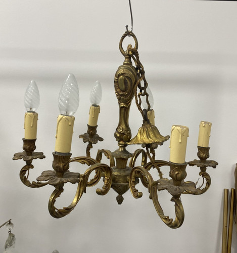Lampadario antico francese - , in