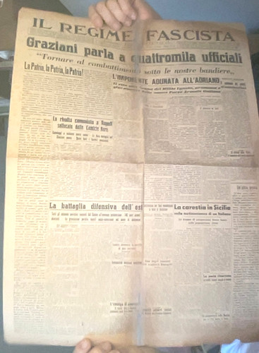 Giornale regime fascista - giornale, il