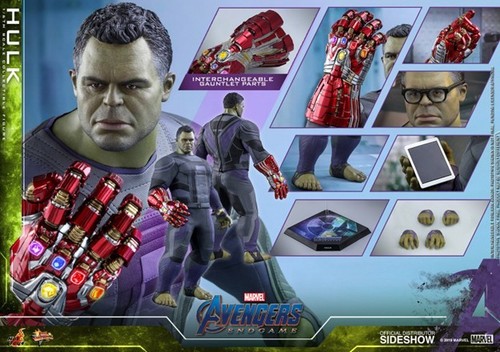 Hot toys hulk modellino - hulk,