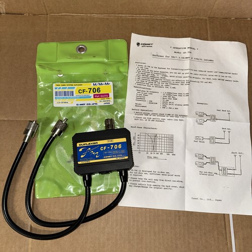 Comet 706 vhf uhf - cf-706, hf-vhf/uhf