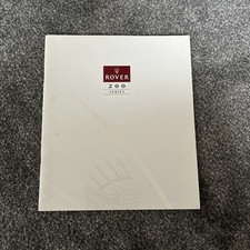 Rover 200 UK brochure vendita 1992 modello R8 include coupé cabrio e GTi Turbo