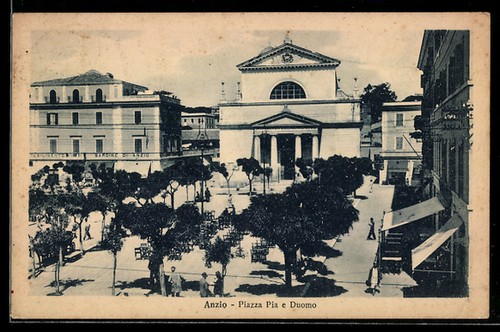Anzio piazza pia - piazza,