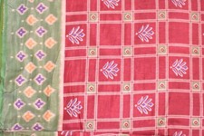 FNC Vintage Saree Indian Redd