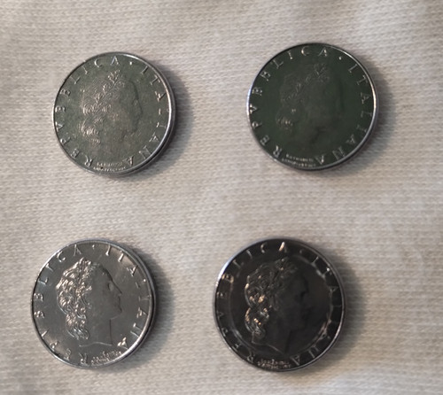 Moneta lire piccole - moneta, 50