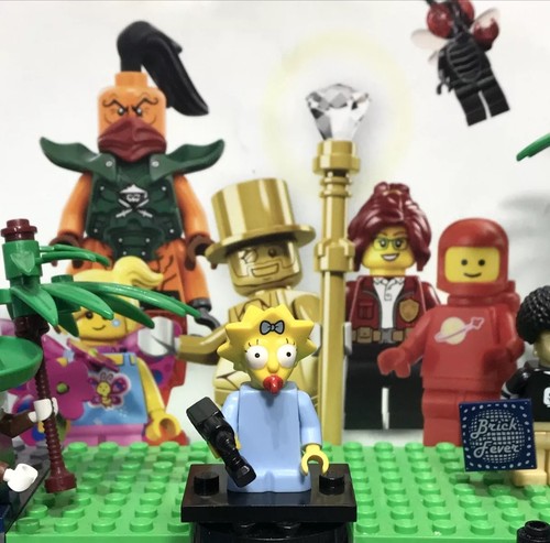 Lego simpsons mini - simpsons, figure