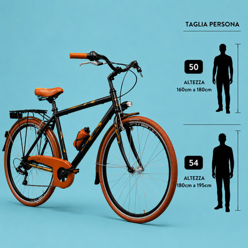Bici trekking uomo city - trekking,