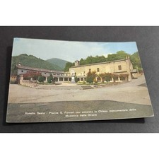 Cartolina Varallo Sesia - Piazza G. Ferrari con Chiesa Monumentale alla Madonna 