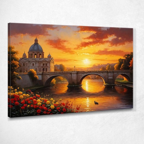 Quadro moderno città astratto - moderno,