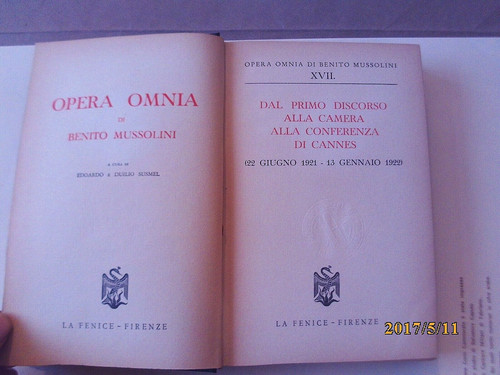 Opera omnia benito - di,