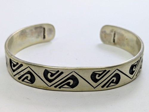 Braccialetto hopi argento - braccialetto,