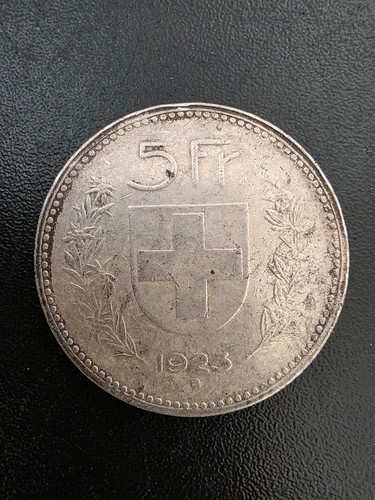 Moneta svizzera franchi 1923 - svizzera,