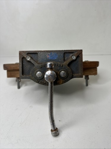 Vice banco vintage legno - da, in