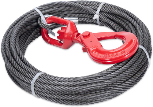 Cavo argano 75 con - 3/8", 75'