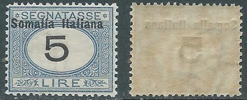 1926 somalia segnatasse lire - segnatasse,