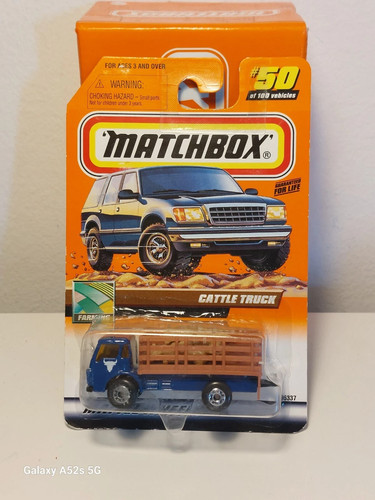 Matchbox 2000 camion bovini - camion,