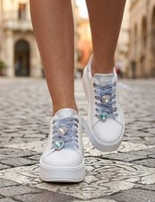 Sneakers donna gioiello 4us - donna,