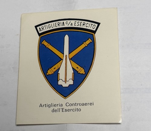 Adesivo militare artiglieria - adesivo, "artiglieria