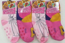 2 PAIA Calze Antiscivolo PRINCIPESSE DISNEY Calzini gommati per bimba 