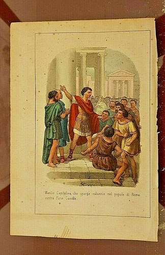 Stampa epoca libro - d'epoca, da