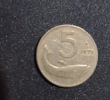 Moneta 5 lire 1955 - rarissima