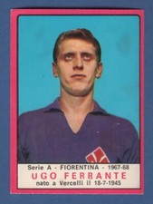 FIGURINA CALCIATORI PANINI 1967/68 REC/REMOVED - FERRANTE - FIORENTINA