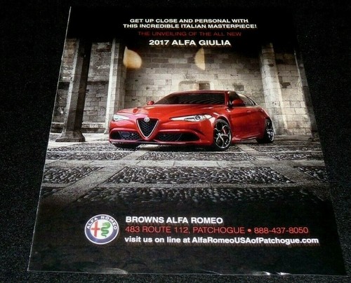 Alfa romeo 2017 - 2017, giulia