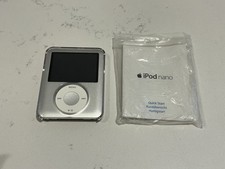 Apple iPod Nano 3a Generazione 4GB Argento Vintage Musica Retrò