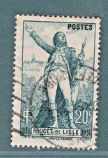 TIMBRE 1936 FRANCE ROUGET DE