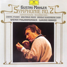 GUSTAV MAHLER - SINFONIA N. 2 "RESURREZIONE", CLAUDIO ABBADO 2 CD