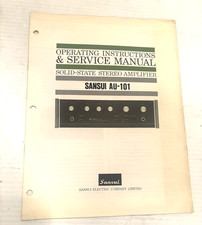 Sansui AU-101 Amplifier