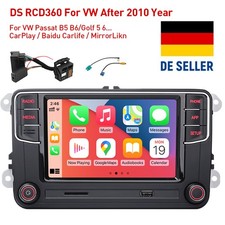 DS RCD360 187B RCD330 autoradio stereo carplay Bluetooth per VW Golf Passat CC