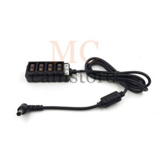 Spina DC2.5 Alimentazione a 4 Porte Femmina D-tap P-tap Hub Adattatore Splitter Cavo Alimentazione