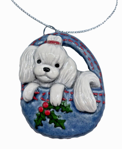 Cane maltese natale - cane,