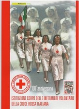 FOLDER 2008 - 100° CORPO INFERMIERE VOLONTARIE C.R.I.- VALORE FACCIALE € 9,00