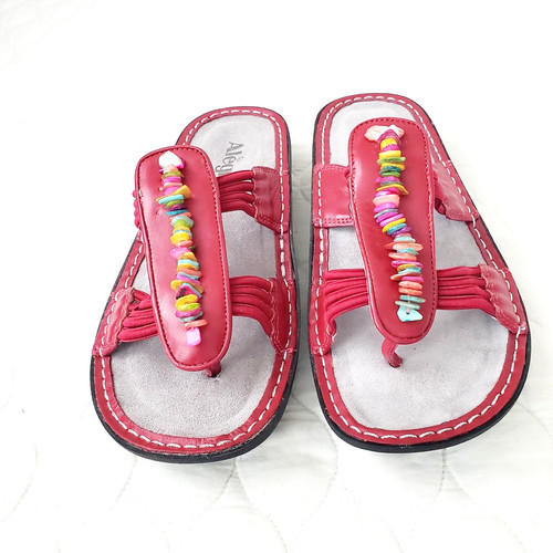 Sandali donna alegria - alegria, rosso