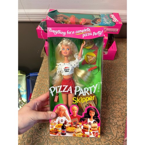 Barbie pizza party skipper - barbie,
