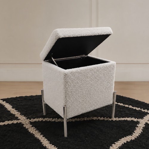 Pouf contenitore 45x45 h - contenitore,