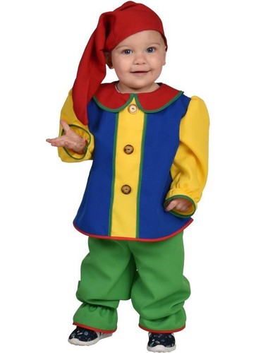 Costume nano gnomo vestito